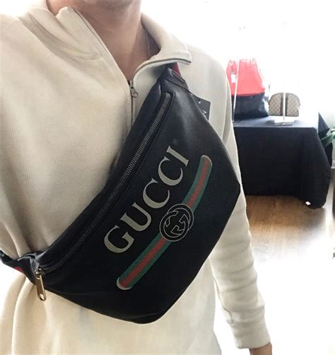 gucci men's retro logo belt bag/fanny pack|Gucci Men's Retro Logo Belt Bag/Fanny Pack .